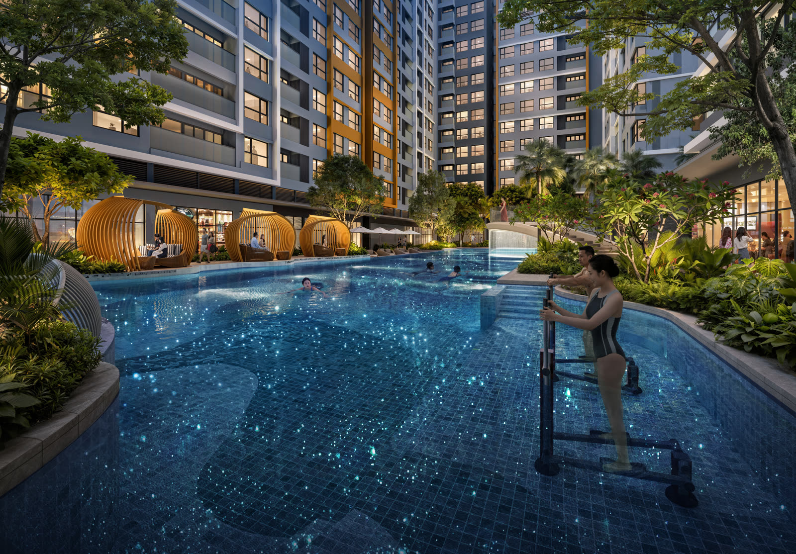Aqua Gym tại Hồ Bơi Ánh Sao